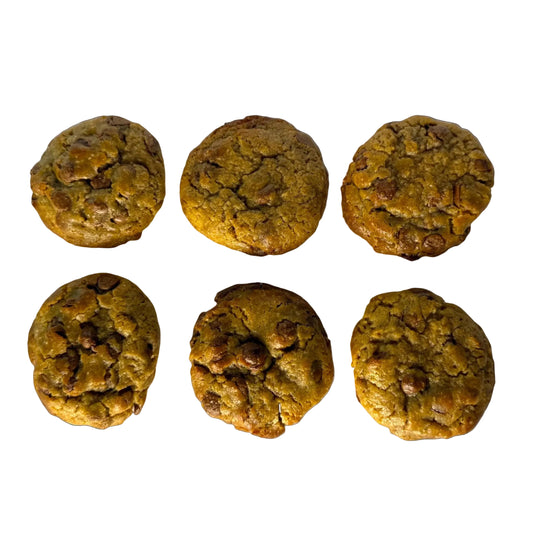 box of 6 chocolate cookies